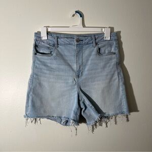 American Eagle Outfitters Jean Shorts Curvy Hi-Rise Shortie Size 16
